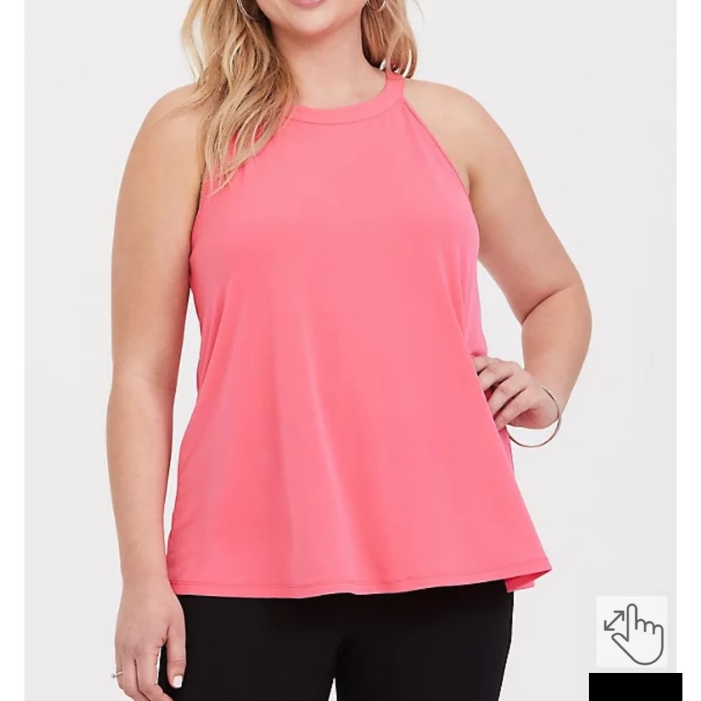 Torrid Studio Knit High Neck Tank